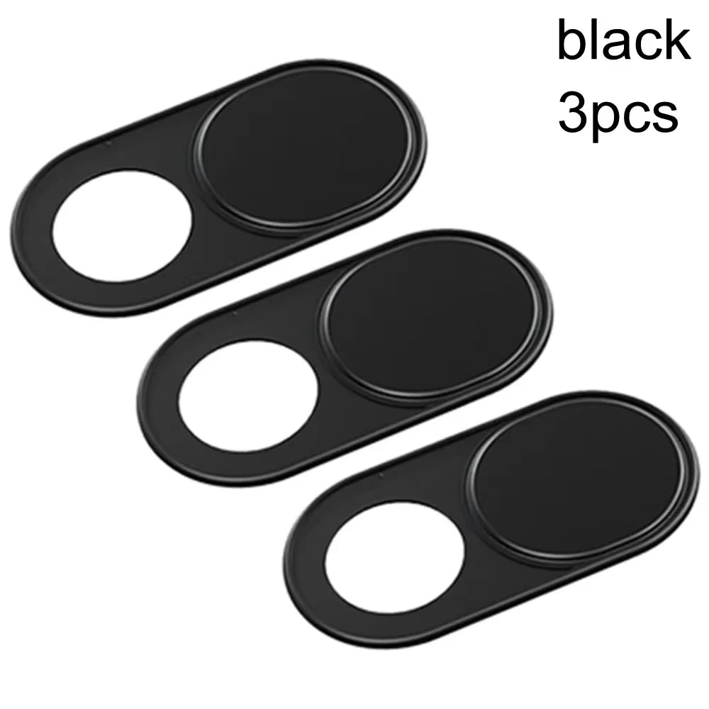 Metal Webcam Cover Camera Magnet Slider Shutter Privacy Protect Sticker for Laptop Tablet Phone Ultra Thin Privacy Sticker