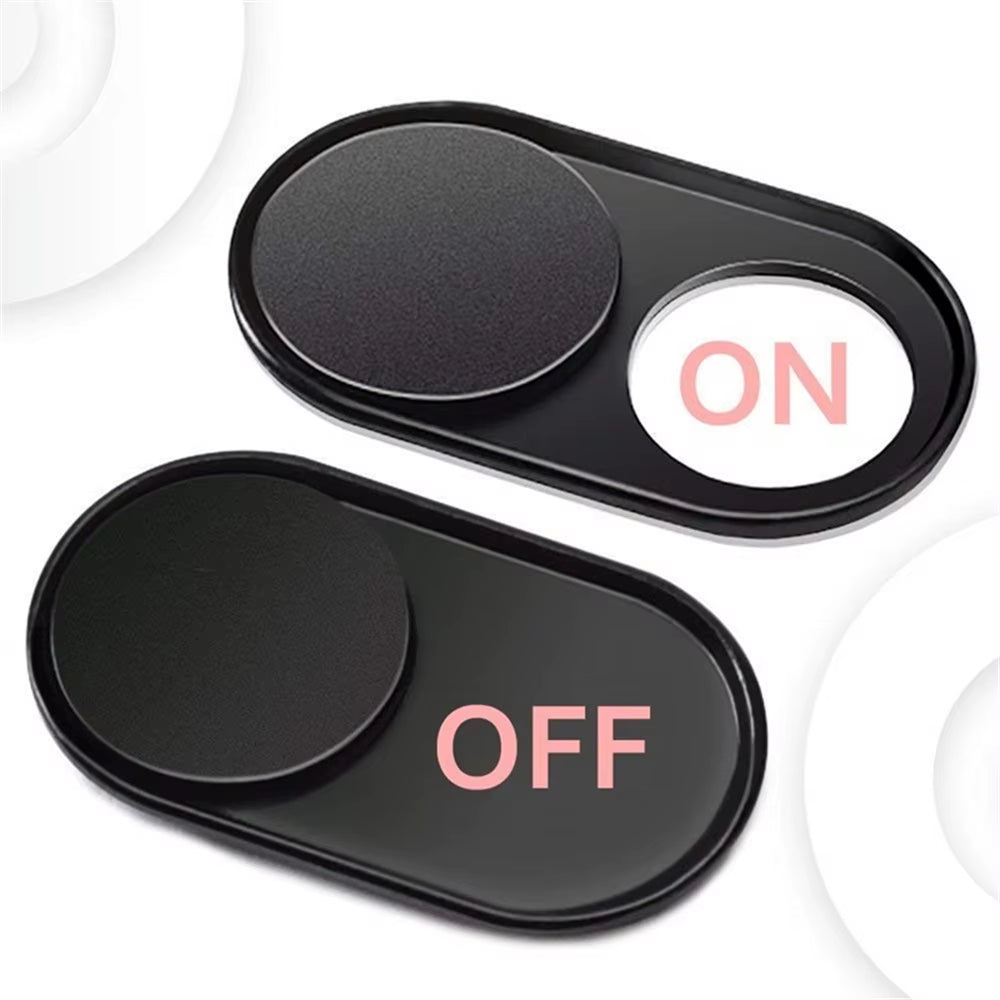 Metal Webcam Cover Camera Magnet Slider Shutter Privacy Protect Sticker for Laptop Tablet Phone Ultra Thin Privacy Sticker