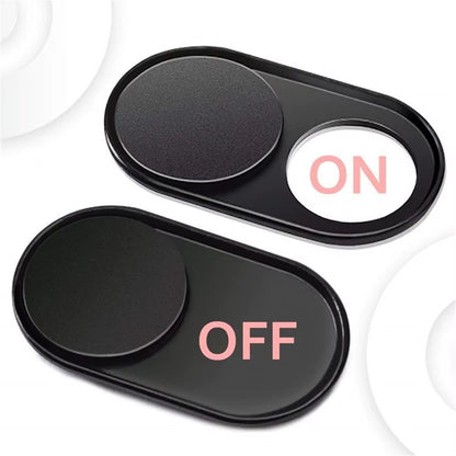 Metal Webcam Cover Camera Magnet Slider Shutter Privacy Protect Sticker for Laptop Tablet Phone Ultra Thin Privacy Sticker