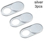 Metal Webcam Cover Camera Magnet Slider Shutter Privacy Protect Sticker for Laptop Tablet Phone Ultra Thin Privacy Sticker