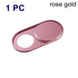 Metal Webcam Cover Camera Magnet Slider Shutter Privacy Protect Sticker for Laptop Tablet Phone Ultra Thin Privacy Sticker