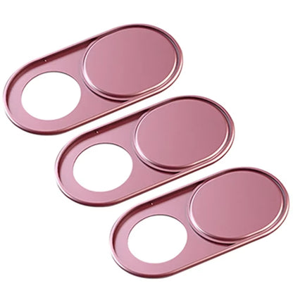 Metal Webcam Cover Camera Magnet Slider Shutter Privacy Protect Sticker for Laptop Tablet Phone Ultra Thin Privacy Sticker