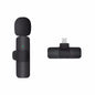 Wireless Microphone for Phone Pad Wireless Lavalier Microphone for Iphone Video Recording Live Streaming Mini MIC