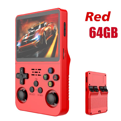 NEW  Retro Handheld Game Console Linux System 3.5 Inch IPS Screen Portable Pocket Video Player 64GB 128GB Games Kid Gift