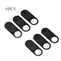 Metal Webcam Cover Camera Magnet Slider Shutter Privacy Protect Sticker for Laptop Tablet Phone Ultra Thin Privacy Sticker