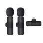 Wireless Microphone for Phone Pad Wireless Lavalier Microphone for Iphone Video Recording Live Streaming Mini MIC