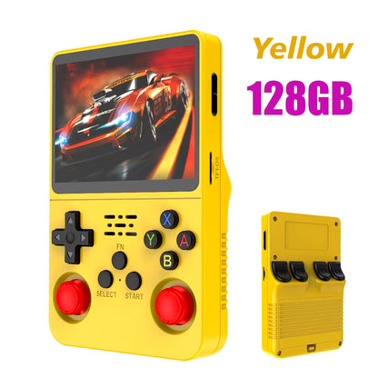 NEW  Retro Handheld Game Console Linux System 3.5 Inch IPS Screen Portable Pocket Video Player 64GB 128GB Games Kid Gift
