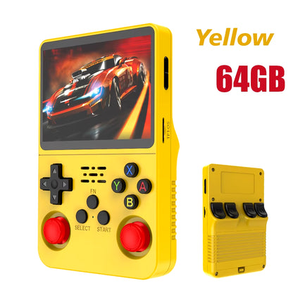 NEW  Retro Handheld Game Console Linux System 3.5 Inch IPS Screen Portable Pocket Video Player 64GB 128GB Games Kid Gift