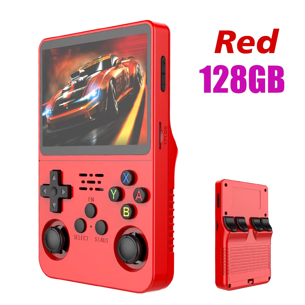 NEW  Retro Handheld Game Console Linux System 3.5 Inch IPS Screen Portable Pocket Video Player 64GB 128GB Games Kid Gift